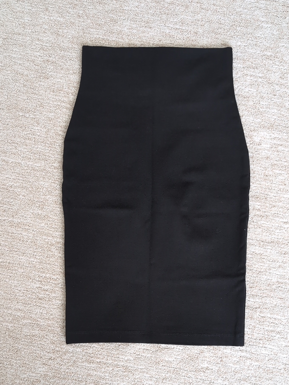 Windsor Black High-Waist Pencil Skirt